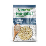 Mini rondje met zout van boekweit en chia, 50 g, Sanovita