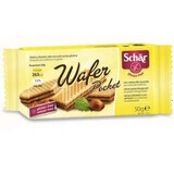 Wafer Pocket glutenvrije hazelnootwafel, 50g, Dr. Schar