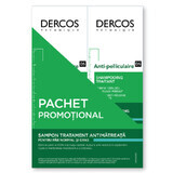 Vichy Dercos anti-roos shampoo pakket voor normaal en vet haar 2x200 ml
