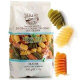 Biologische driekleurige harde tarwe pasta, 500 g, Iris Bio