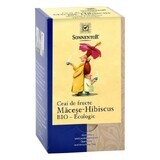 Thé bio au macis et à l'hibiscus, 18 sachets, Sonnentor