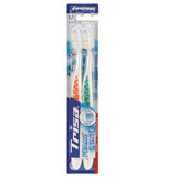 Brosse à dents, Pearl White Duo, Medium, Trisa