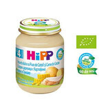 Maïspuree, aardappelen en kalkoenvlees, 125 g, Hipp