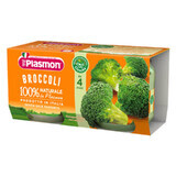 Broccolipuree, 2x 80 g, Plasmon