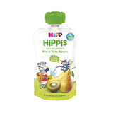HiPPiS peer, banaan en kiwipuree, +12 maanden, 100 g, Hipp