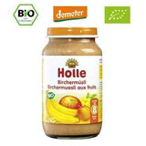 Purea di frutta ecologica con muesli, +8 mesi, 220 g, Holle Baby Food