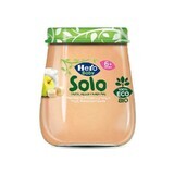 Biologische smoothie met yoghurt, appels en bananen Solo, 120 gr, Hero Baby