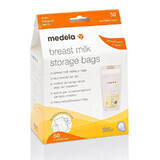 Sacs de conservation du lait maternel, 25 pièces x 180 ml, Medela