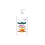 Antibacteriële voedende vloeibare zeep met amandelmelk en matchamelk, 250 ml, Sanytol