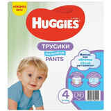 Scutece Pants Boy Nr. 4, 9-14 kg, 72 bucati, Huggies