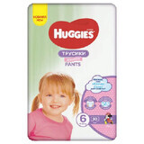 Luierbroekjes Laag Jumbo Meisje Nr. 6, 15 -25 Kg, 30 stuks, Huggies