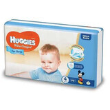 Pannolini Ultra Comfort Boy n. 4, 8-14 kg, 66 pezzi, Huggies