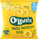 Biologische snack met zoete maïs in ringvorm, +7 maanden, 20 g, Organix