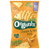 Snack au maïs biologique avec fromage et persil, +10 mois, 60 g, Organix