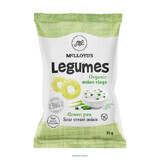 Biologische erwtensnacks met room en ui, 35g, Mc Lloyd's