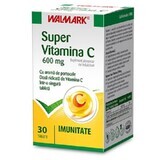 Super Vitamine C, 600 mg, Immuniteit, 30 tabletten, Walmark