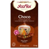 Biologische thee met cacaodoppen, zoethout en kaneel Choco, 17 tassen, Yogi Tea