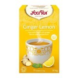 Gember en citroen thee, 17 tassen, Yogi Tea