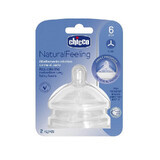 Chicco Natural Teat Feeling Papilla Flow 2 Unità 6m