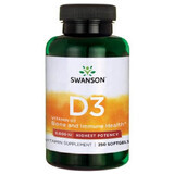 Vitamine D3 5000IU, 250 capsules, Swanson
