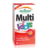 Vitaminen en mineralen voor kinderen Multi Kids, 60 kauwtabletten, Jamieson