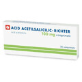 Acetylsalicylzuur 100 mg, 30 tabletten, Gedeon Richter Roemenië