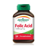 Foliumzuur 1mg, 100 tabletten, Jamieson