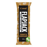 Flapjack biologische pinda- en chocoladereep, 60 g, Cerea