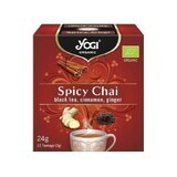 Pittige Chai thee, 12 tassen, Yogi Tea