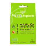 Caramelle ecologiche con miele di manuka, eucalipto e propoli, 120 g, Wedderspoon