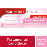 Canesten Gyn Uno, 500 mg, 1 capsule vaginale, Bayer