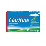 Claritin, 10 mg, 10 compresse, Bayer