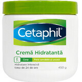 Cetaphil Crema Idratante per Pelle Secca, Sensibile e Danneggiata, 450 g, Galderma Italia