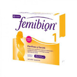 Femibion 1 - Planning en zwangerschap, 28 filmomhulde tabletten, Dr. Reddys