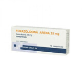 Arena Furazolidone 25 mg, 10 comprimés, Groupe Arena