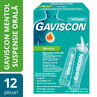 Gaviscon Menthol, 12 sachets, Reckitt Benckiser Healthcare