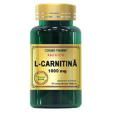 L-carnitine, 1000 mg, 30 tabletten, Cosmopharm