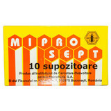 Suppositoires de Miprosept, 10 pièces, Institut de l'apiculture