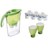 Laica mug package + 3 filtres Bi-flux + 2 lunettes de collection colorées (J947E), Laica