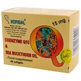 Coenzyme Q10 dans l'huile de prêle 15 mg, 40 gélules, Hofigal