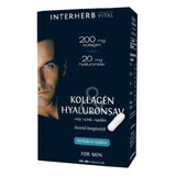 Collageen en hyaluronzuur voor mannen, 30 capsules, Interherb