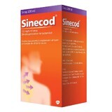 Sinecod-siroop, 200 ml, Gsk