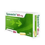 Spaverin 80mg, 20 capsules, Antibiotice SA