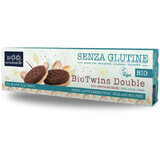 Biologische koekjes met cacaocrème, Bio Twins, 125 g, Sottolestelle
