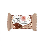 Chocolat biologique au lait et au riz expansé, 25 g, Baule Volante