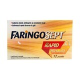 Faringosept rapid orange 2 mg / 0,6 mg / 1,2 mg x 12 comprimés