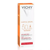 Vichy Capital Soleil Anti-Rimpel Antioxidant Crème 3 in 1 met SPF 50, 50 ml