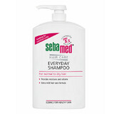 Dermatologische vochtinbrengende shampoo voor dagelijks gebruik, 1000 ml, Sebamed