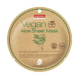 Masque végétalien biodégradable à l'aloe vera, 23g, Purederm