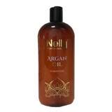Shampoo met arganolie en keratine, 400 ml, Nelly Professional